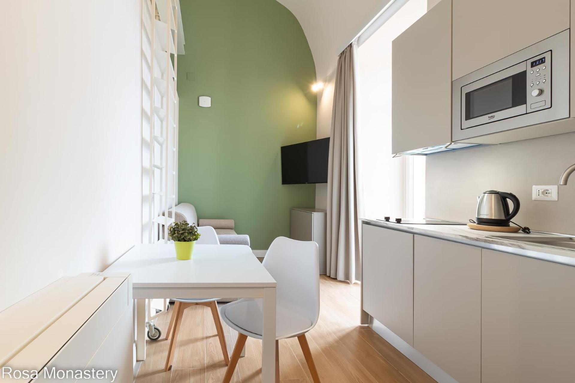 Rosa Monastery Apartment Napoli Bagian luar foto