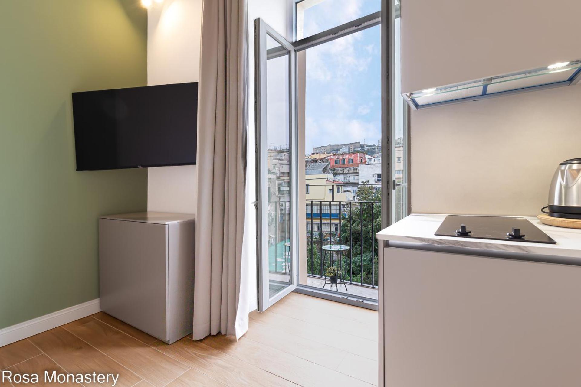 Rosa Monastery Apartment Napoli Bagian luar foto